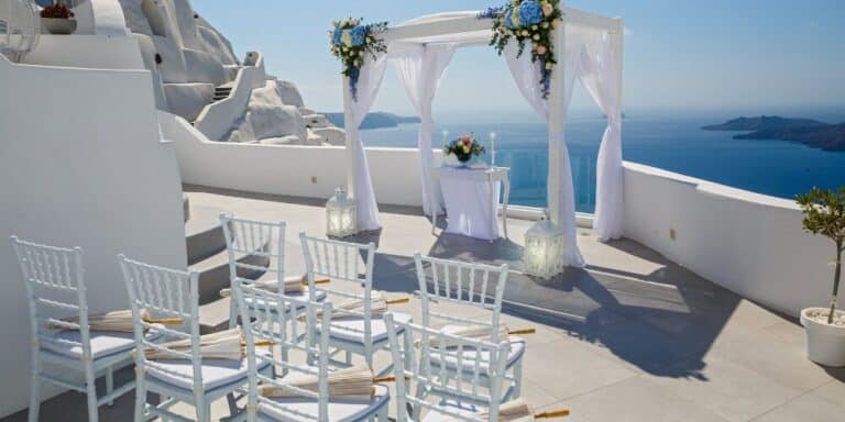 Top 10 Luxury Wedding Venues in Santorini, Greece