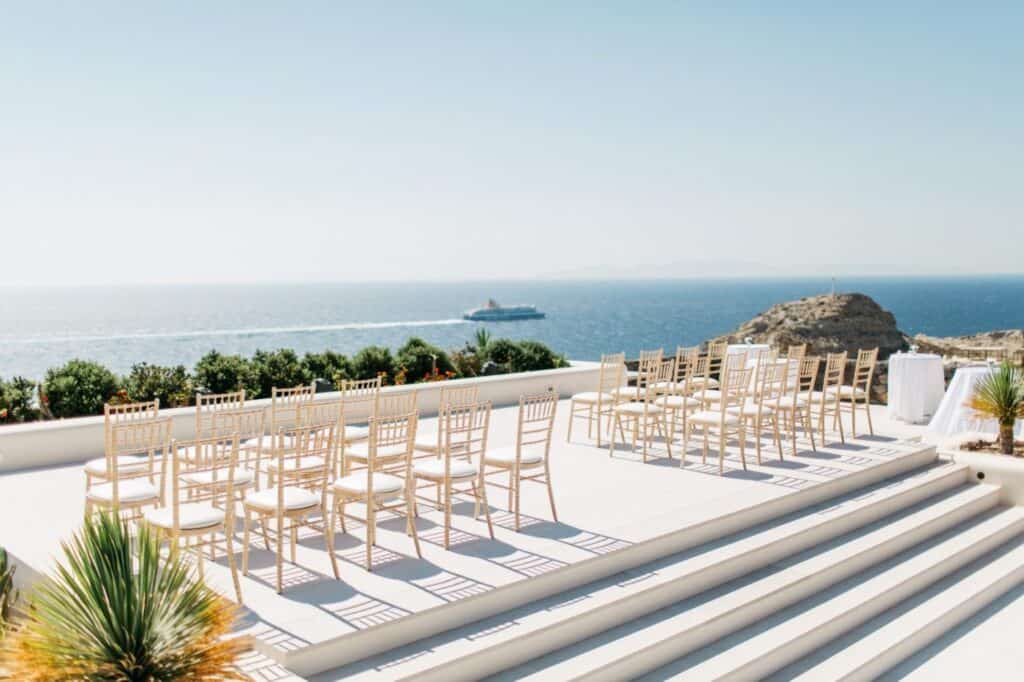 Canaves IOA EPITOME santorini wedding venue