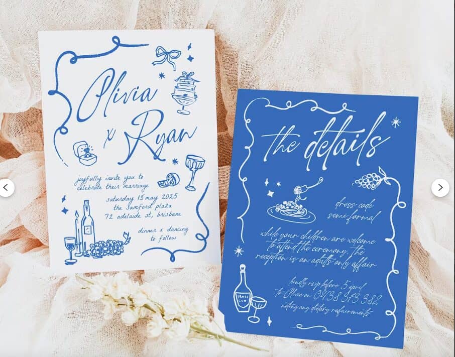 destination wedding invitations 