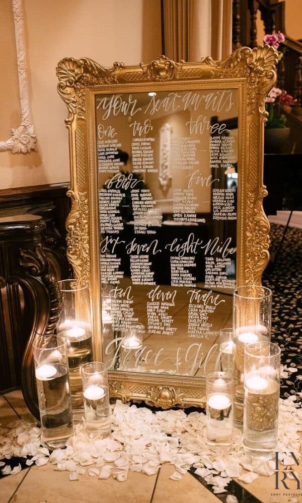 mirror seating chart