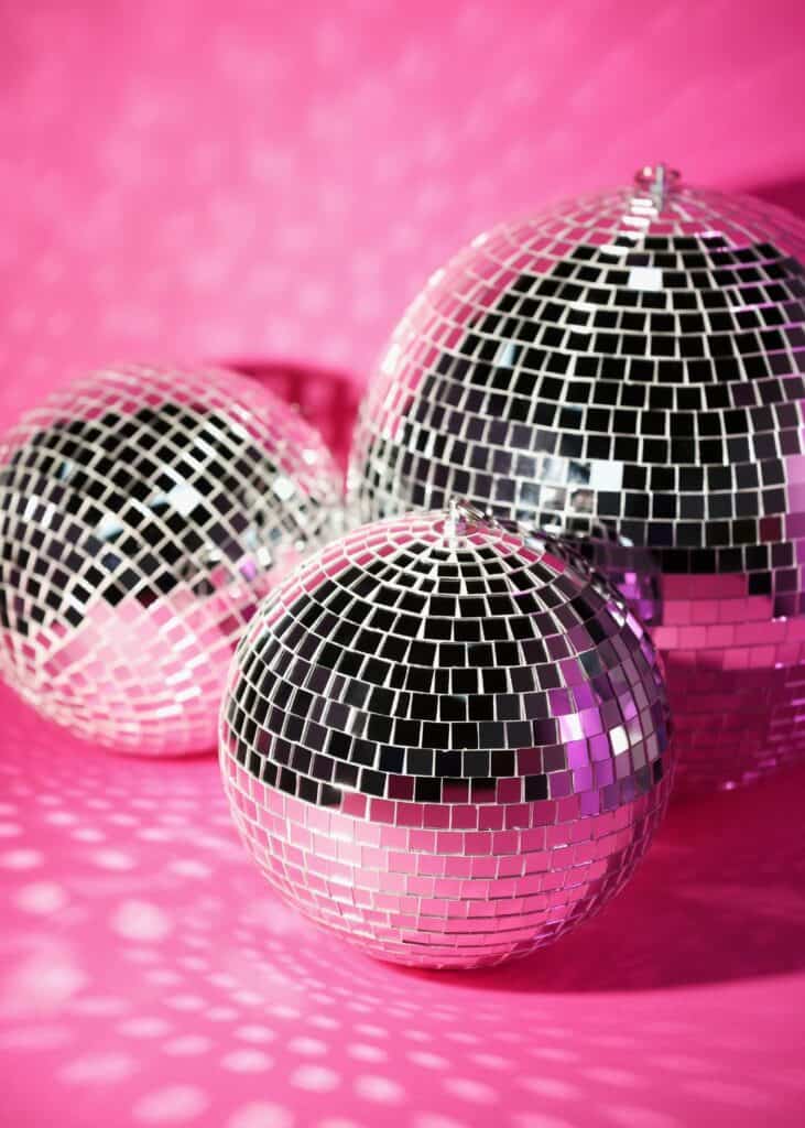 disco balls wedding dance floor props 