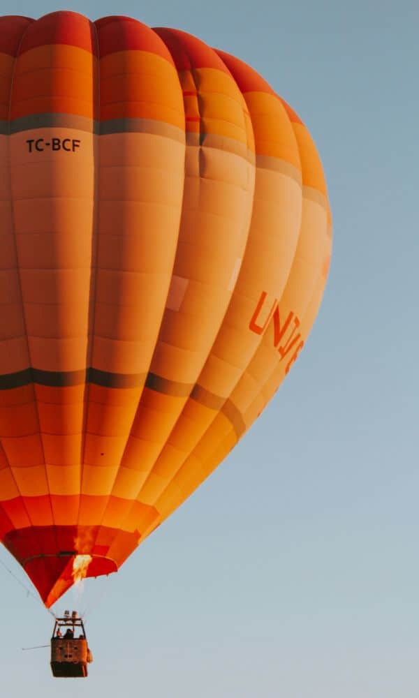 hot air balloon ride 