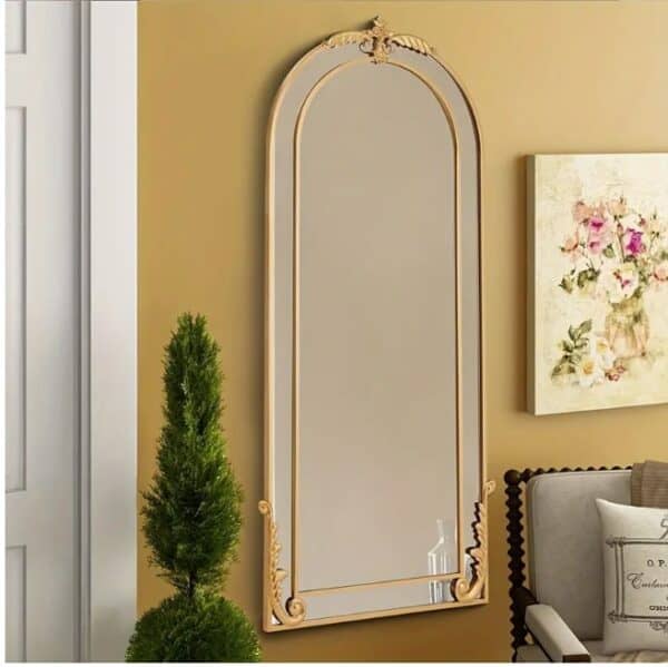 gold arch mirror