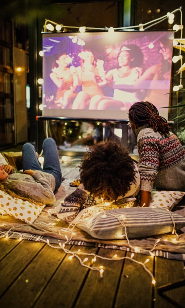 outdoor garden cinema 