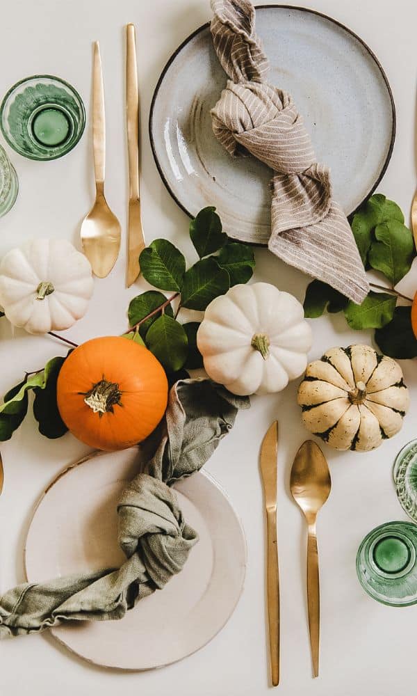 pumpkin fall centrepiece 