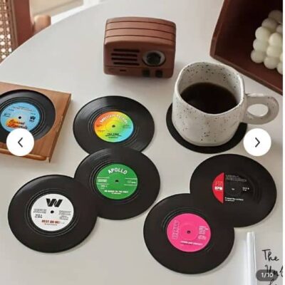 record coasters