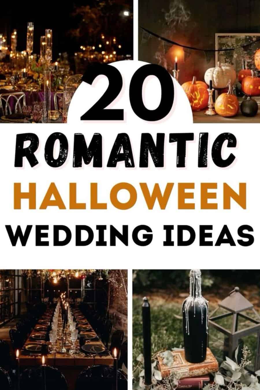 halloween wedding decor ideas