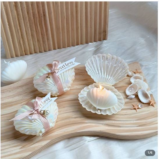 shell candle