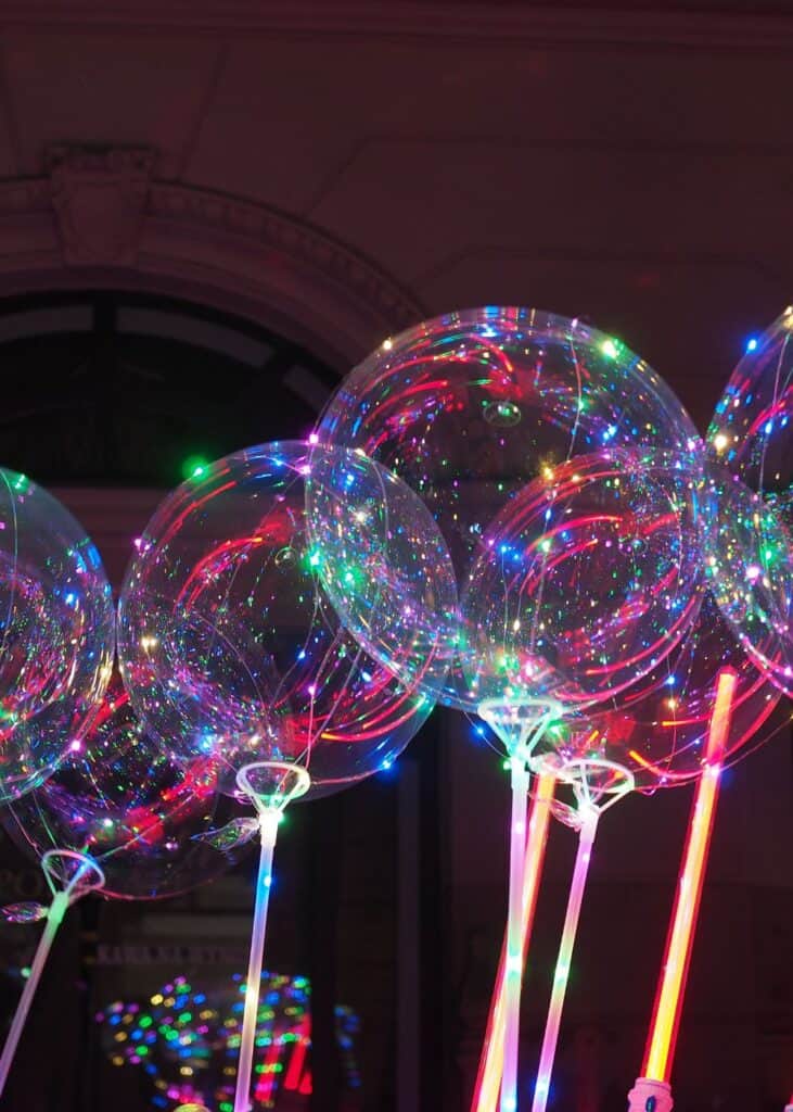 led balloons for wedding 