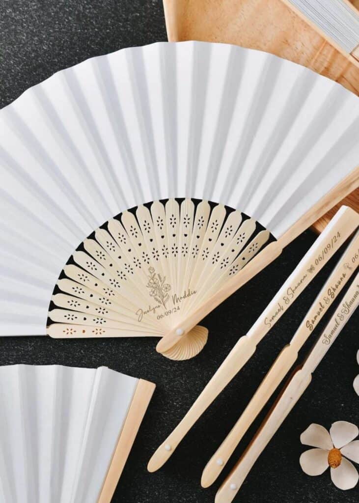 wedding fans for dance floor 