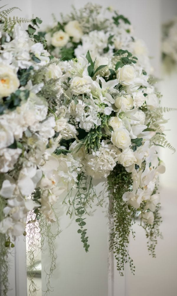 timeless white flowers 