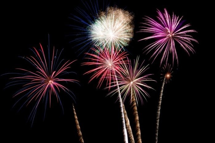 What is the best time to have fireworks?