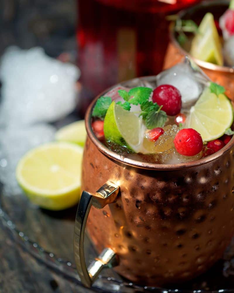 cranberry moscow mule