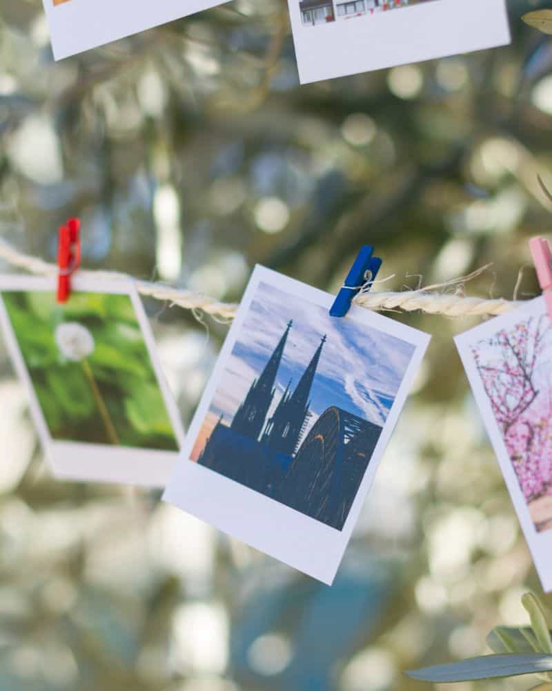 polaroid station wedding