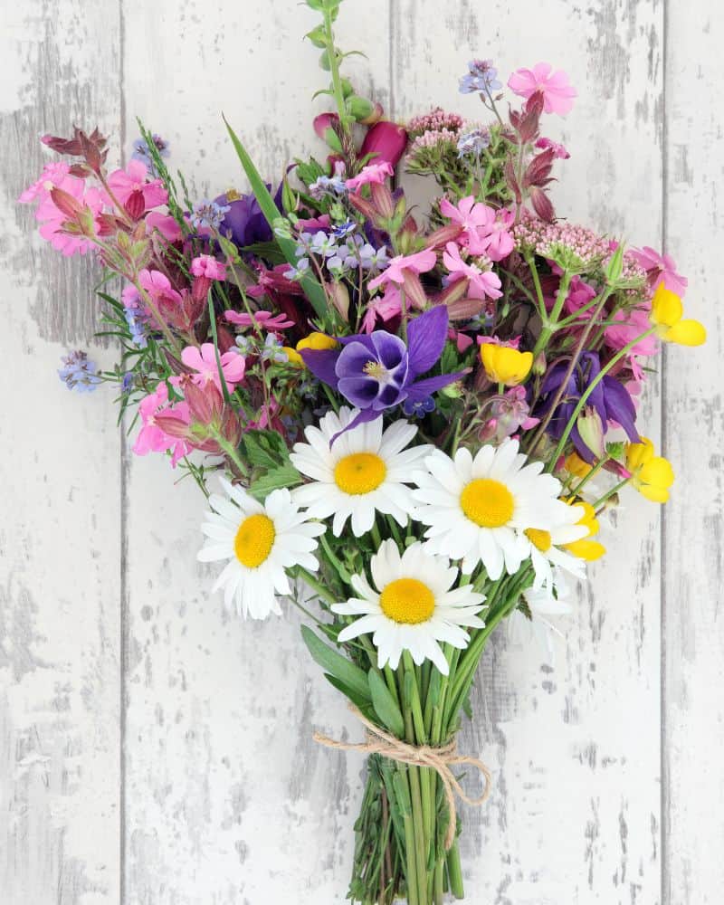 wildflower wedding bouquet