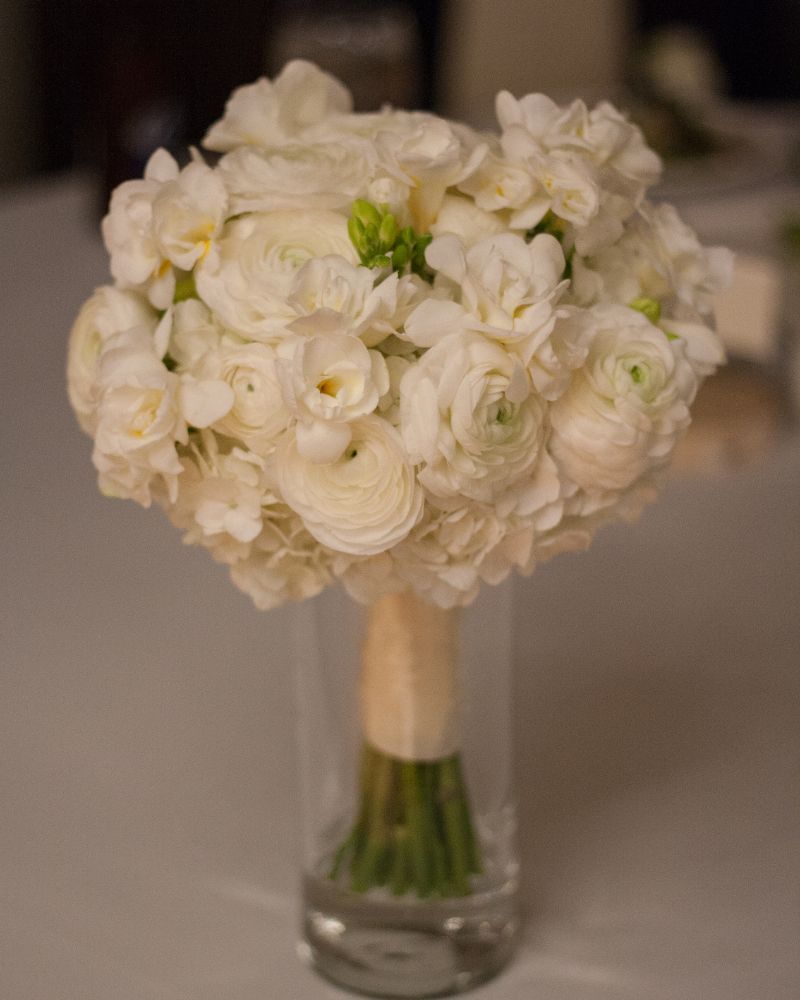 black tie wedding centerpiece 