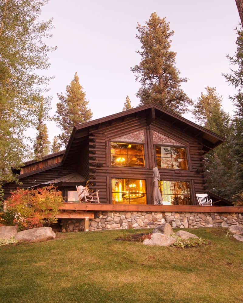 cozy cabin proposal 