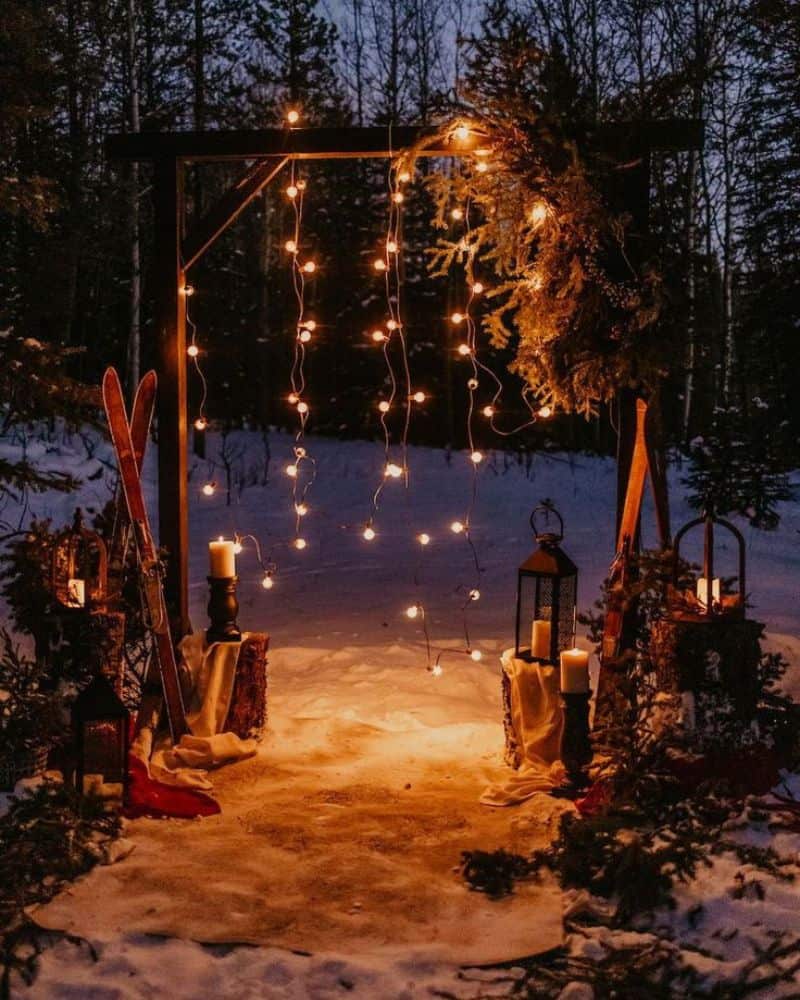 winter lights display proposal 