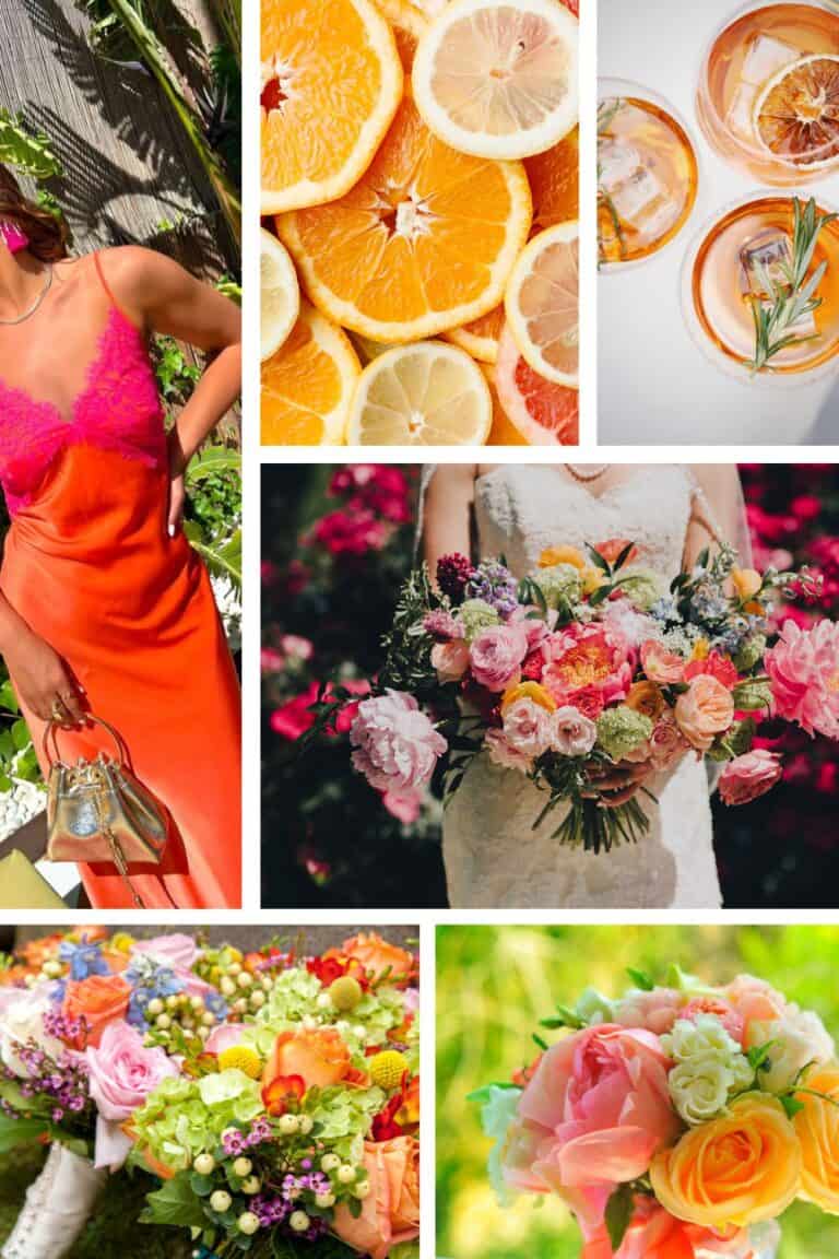 summer wedding colors