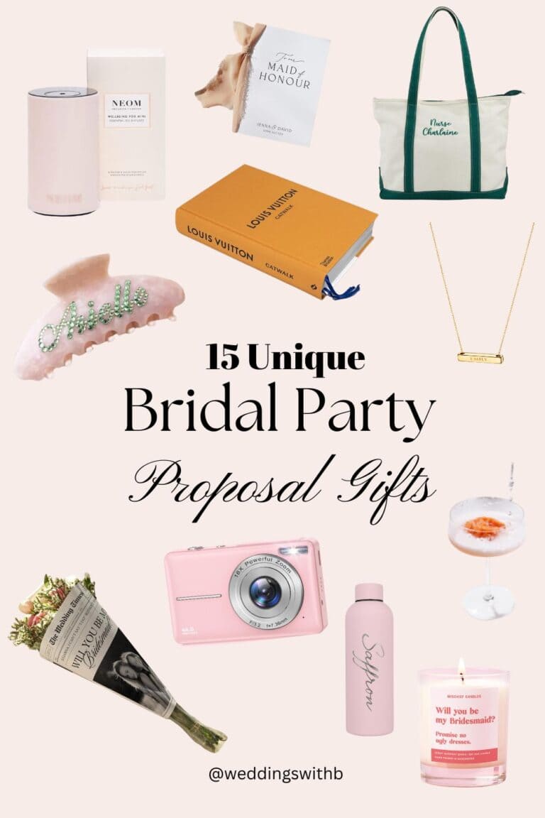 bridal party proposal ideas