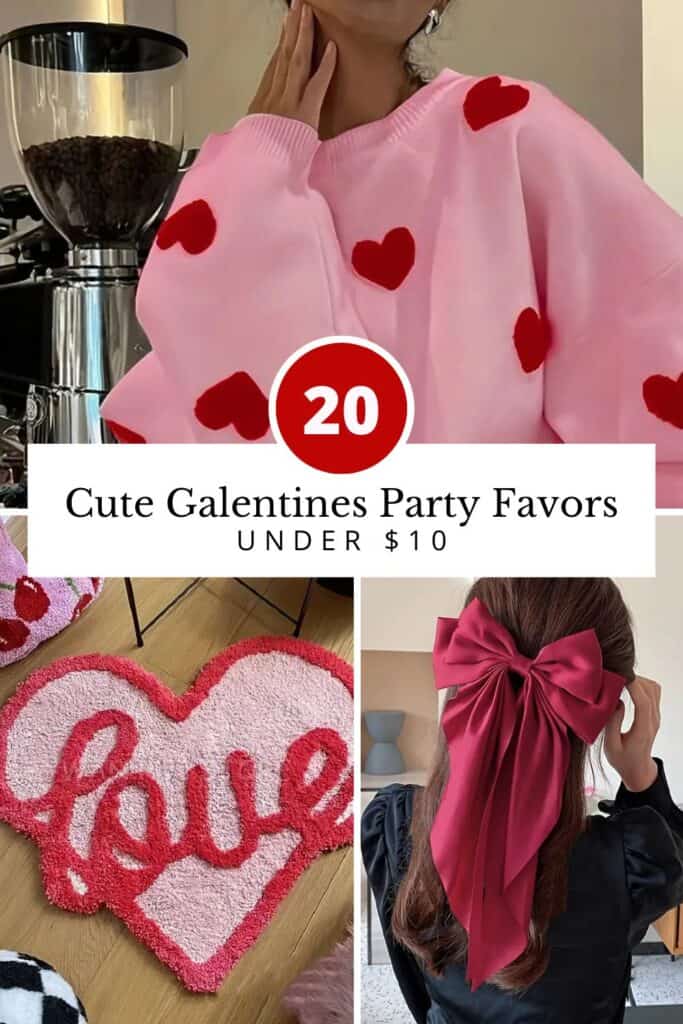 galentines party goodie bags