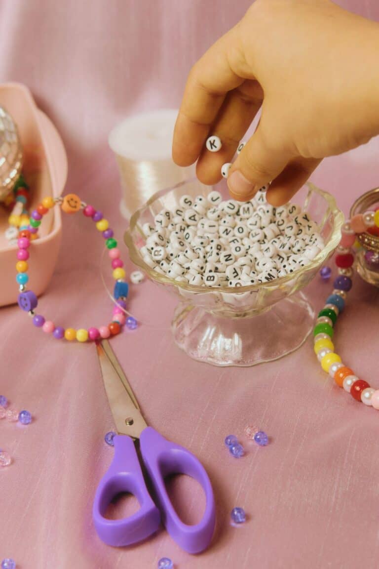 bracelet making for galentines