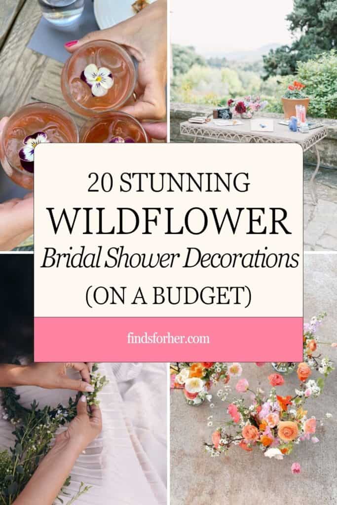 wildflower bridal party inspo