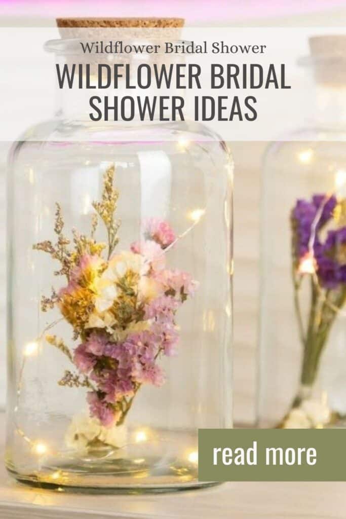 wildflower bridal shower decor