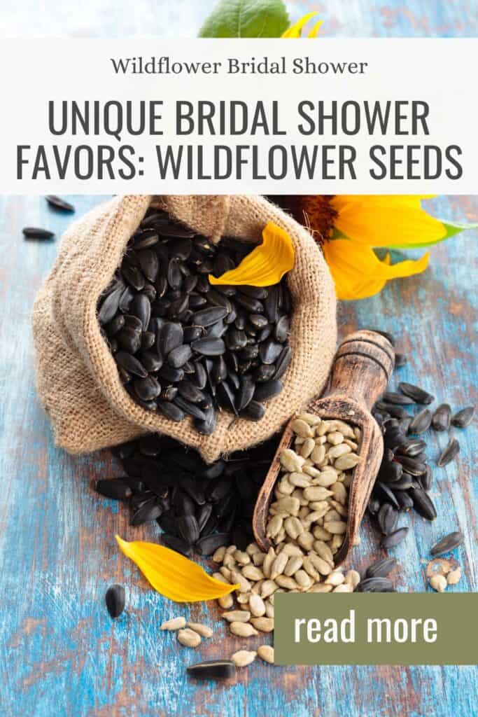 wildflower seed favors