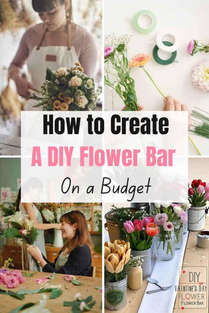 diy flower bar