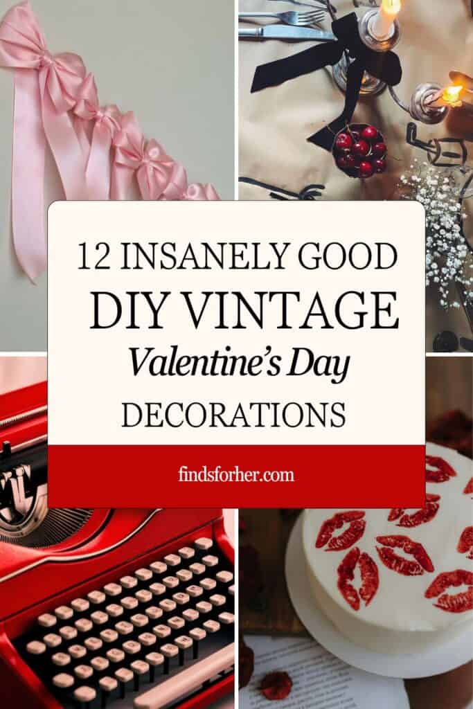 vintage valentines decorations 