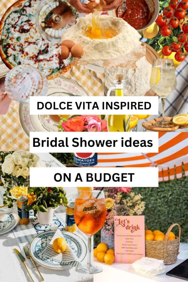 la dolce vita bridal shower