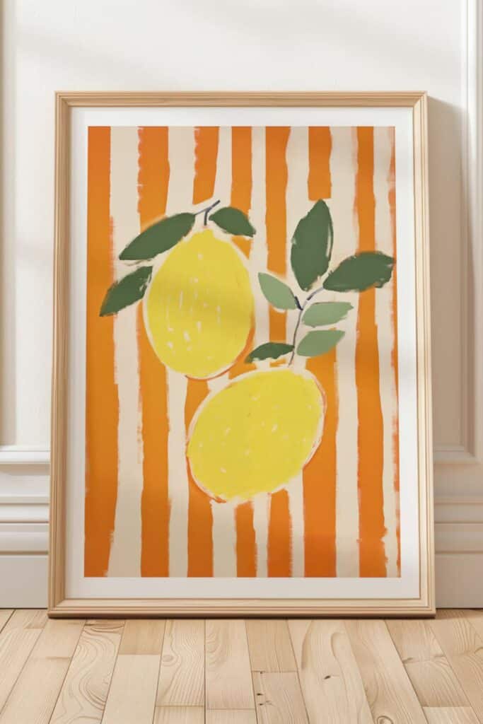 lemon art prints