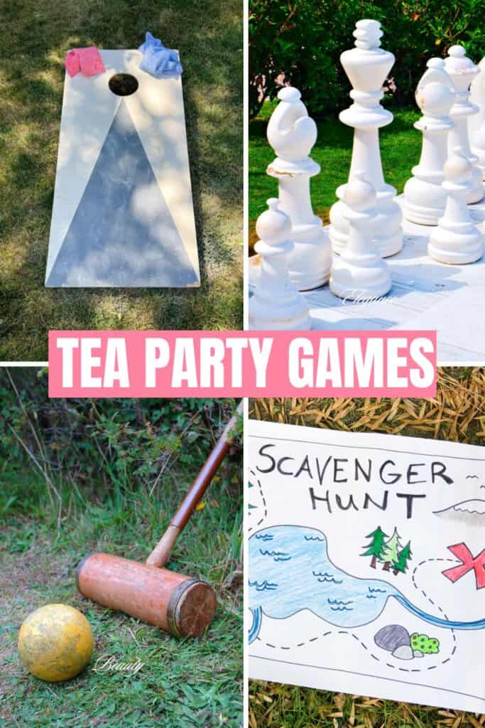 lawn games for garden tea party outdoor