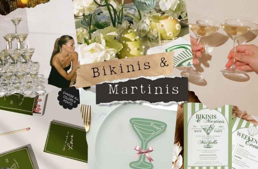 Bikinis and Martinis Bachelorette Party