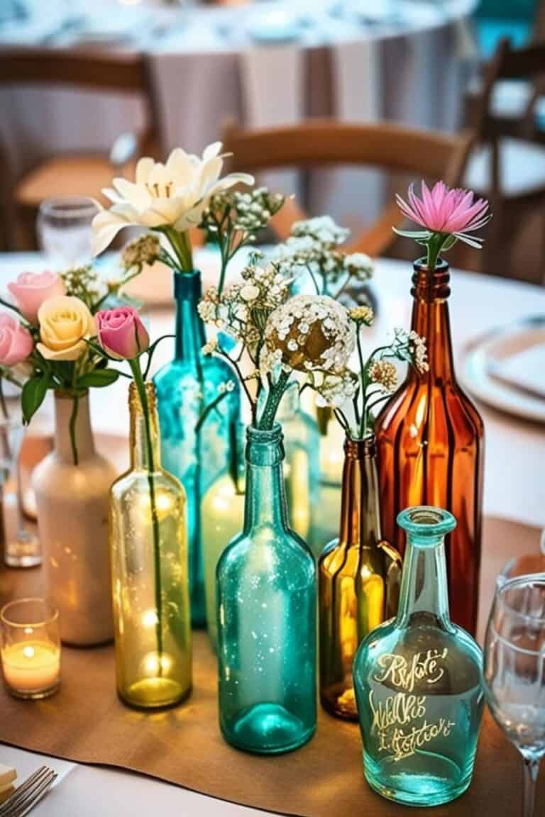 spring wedding centerpieces