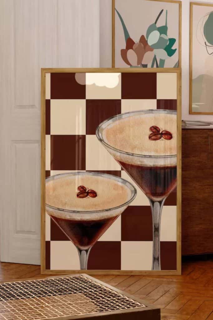 espresso martini prints