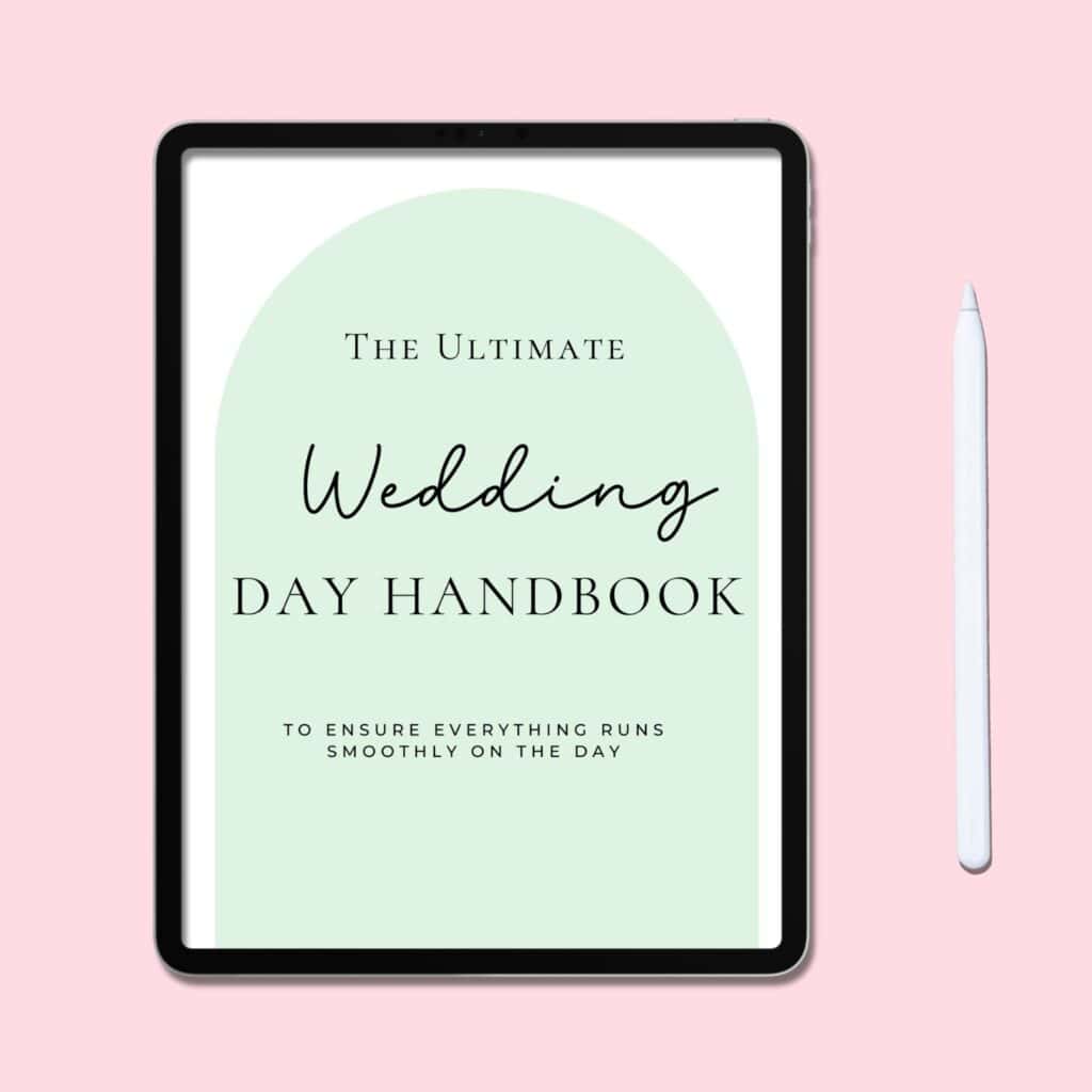 wedding day handbook