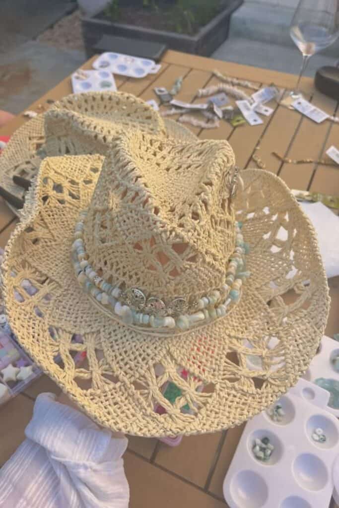 cowgirl hat decorating 