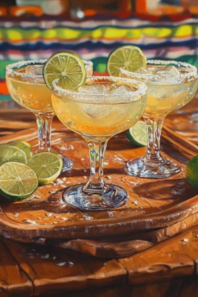 margarita glasses for cinco de mayo party