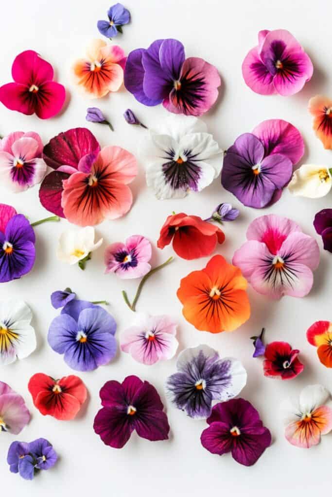 edible flowers for garden wedding