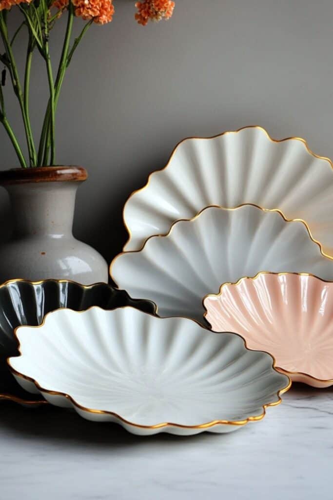 scalloped plates 