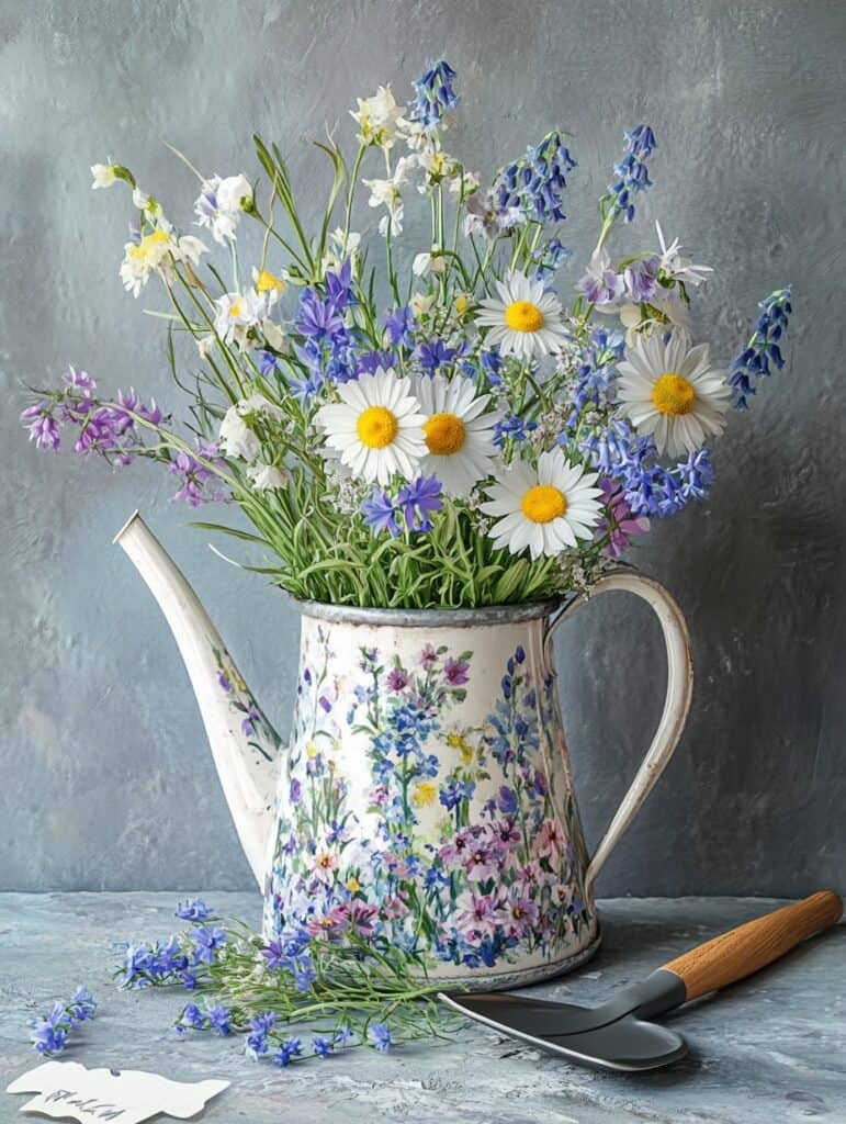 watering can vase