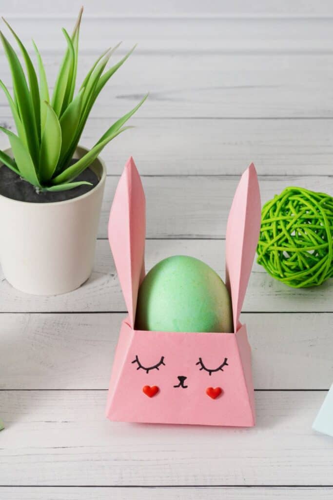 origami egg holders