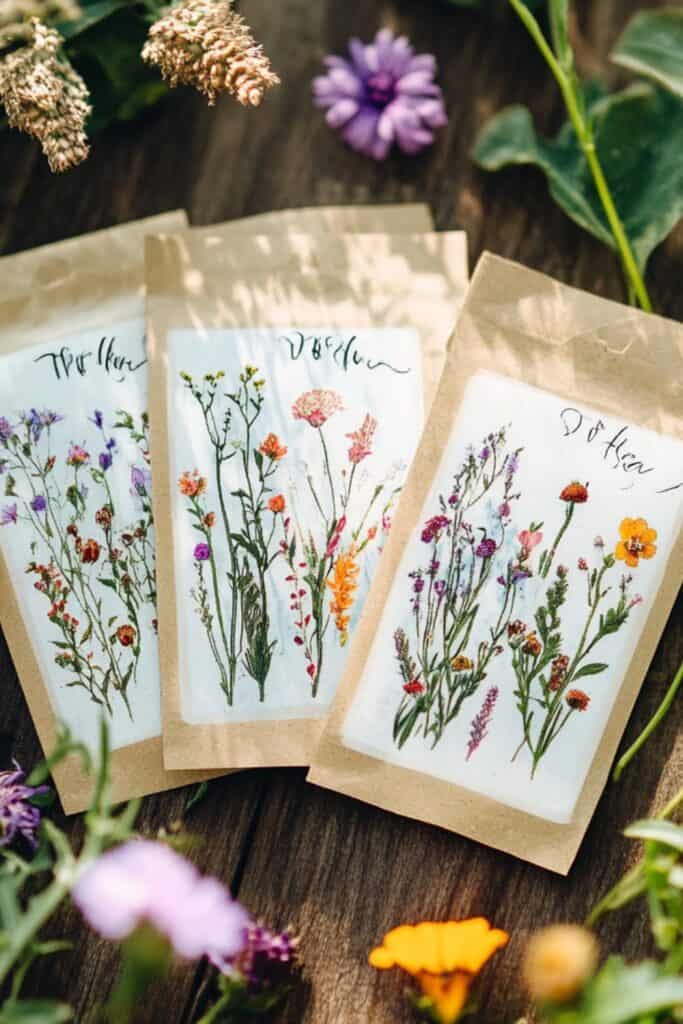 wildflower seeds favors 