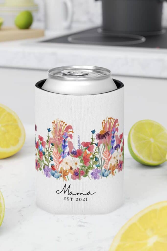 floral koozies 