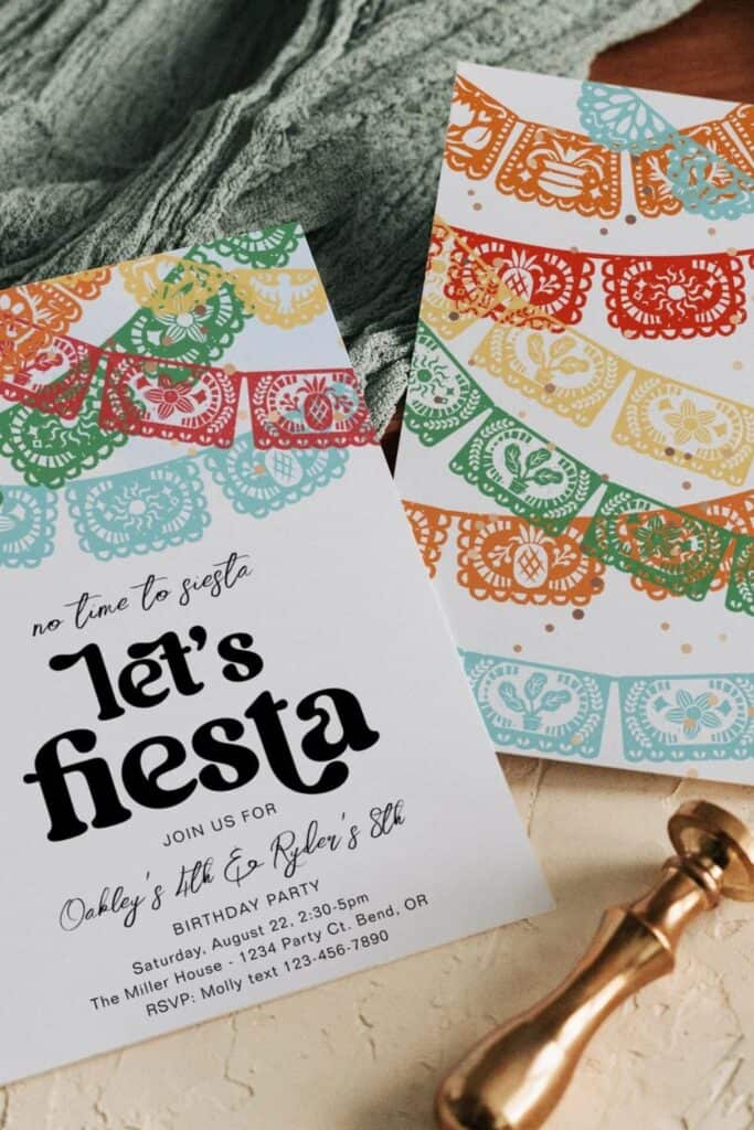 la fiesta invite