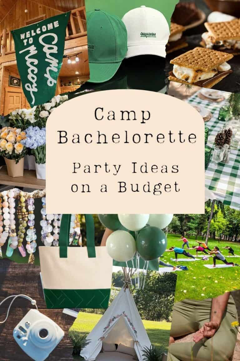 camp bachelorette party ideas