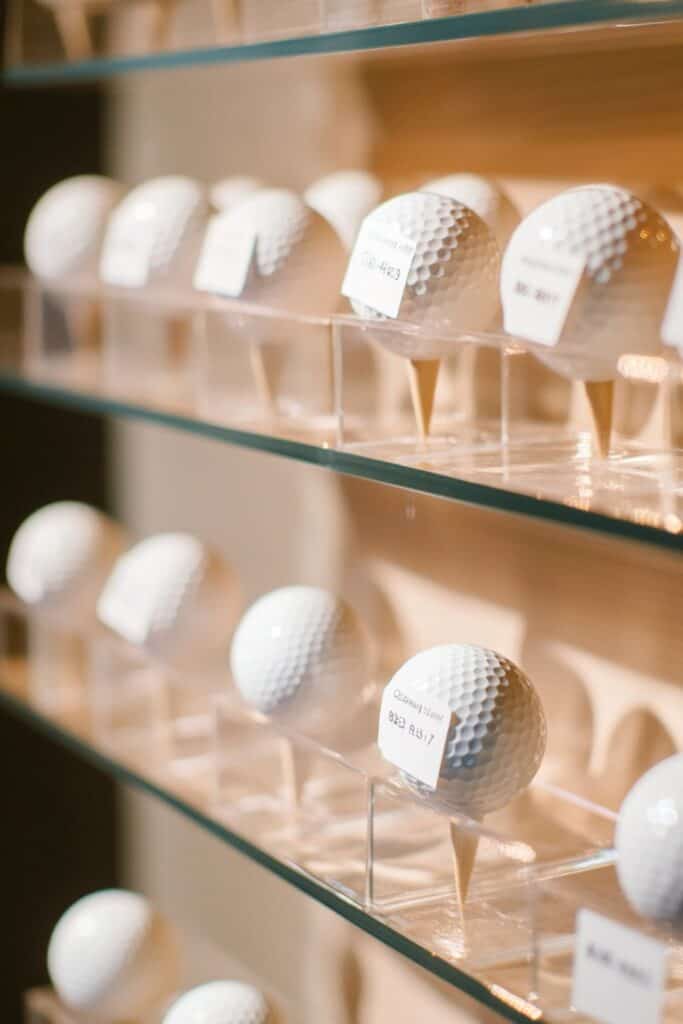 golf balls seating chart ideas