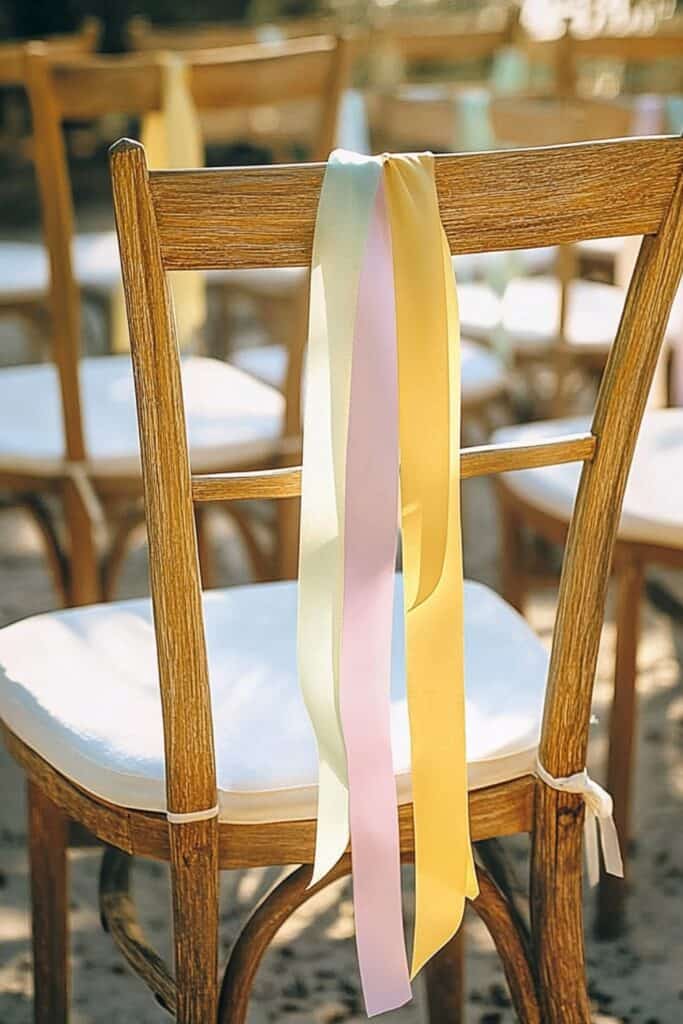 yellow ribbon bows